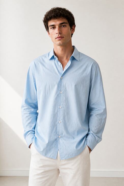 Calvin Klein Other - Calvin Klein Light Blue Button Down Shirt M